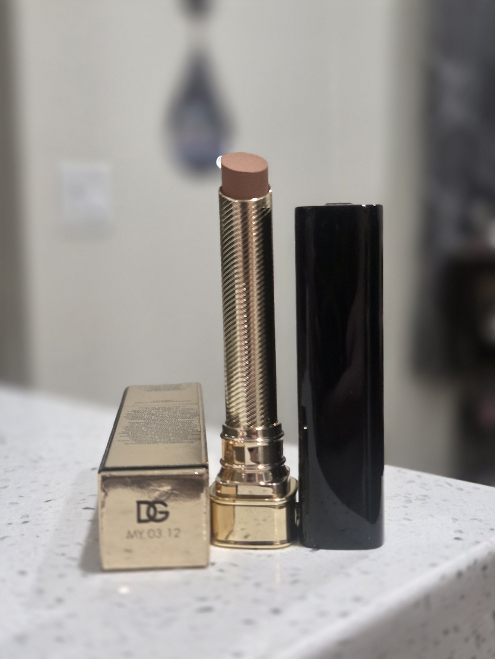 Dolce & Gabbana My Comfy Matte 03.12~Luxury Neutral Nude Lipstick -